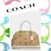 Coach Bags | Hpnwt Coach Mini Sierra Satchel Handbag | Color: Red/Tan | Size: 10 1/4" L X 7" H X 4" W