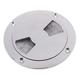 Tubayia Stainless Steel Boat Deck Plate Marine Boat Inspection Hatch Access Screw Cover Plate (Silver 140 mm)