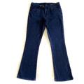 Levi's Jeans | Levi's The Original Jean Mid Rise Skinny Boot Cut Dark Wash Denim Jeans Size 12 | Color: Blue | Size: 12