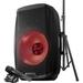 Gemini 2000W 2-Way 15" Powered Bluetooth Loudspeaker with Light Show, Stand, and M AS-2115BT-LT-PK