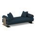 Ambella Home Collection Bolster Daybed Polyester in Blue | 26 H x 36 W x 80 D in | Wayfair 310-00_6029-29