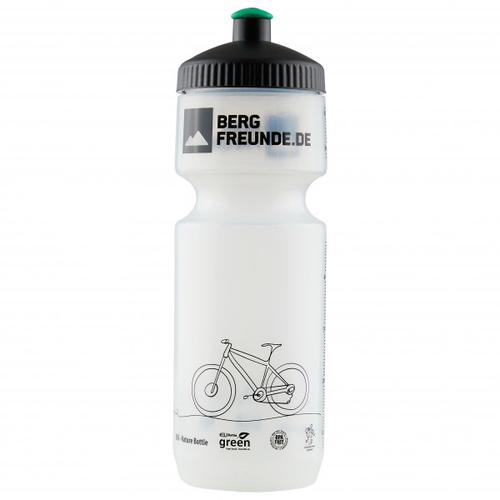 Bergfreunde.de - Fahrradflasche BIO - Fahrrad Trinkflasche Gr 650 ml grau/weiß