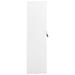 Rebrilliant Wardrobe Armoire Clothes Storage Closet w/ 2 Lockable Doors Steel Metal in White | 70.9 H x 31.5 W x 19.7 D in | Wayfair