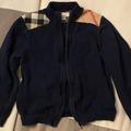 Burberry Jackets & Coats | Burberry Zip Up Cardigan Boys Size 3 | Color: Blue | Size: 3tg