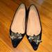 J. Crew Shoes | Jcrew Navy Sequin Flats | Color: Blue/Silver | Size: 8