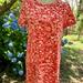 Michael Kors Dresses | Michael Kors Coral Tye Dye Dress | Color: Orange | Size: S