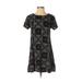 Forever 21 Casual Dress - Shift: Black Dresses - Women's Size Small