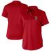 Women's Cutter & Buck Red Boston Sox Prospect Textured Stretch Polo