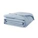 Latitude Run® Ruffled Edge Down Alternative Blanket Microfiber/Fleece/ in Blue | 90 H x 106 W in | Wayfair 2A950D9D17514D3AB26F328467727581