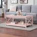 Convenience Concepts Oxford Coffee Table with Shelf