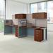 Office in an Hour 2 Person Cubicle by Bush Business Furniture