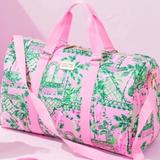 Lilly Pulitzer Bags | Lily Pulitzer Travel Bag | Color: Green/Pink | Size: Os