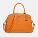 Coach Bags | Coach Orange Leather Purse *Crossbody Or Hand Held | Color: Gold/Orange | Size: Os