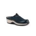 Women's Aberdeen Mules by SoftWalk in Navy (Size 8 1/2 M)