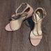 Jessica Simpson Shoes | Gorgeous Jessica Simpson Strappy Heels! | Color: Cream/Pink | Size: 9.5