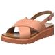 ara Damen Bilbao Keilsandale, Peach, 42 EU