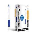 Zebra Pen Sarasa Dry X1+ Retractable Gel Pen, Plastic Barrel, Medium Point, 0.7mm, Blue Ink, 12-Pack