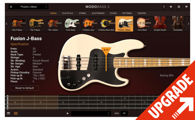 IK Multimedia Modo Bass 2 Upgrade