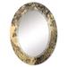 East Urban Home Nature Of South America Old Image VII - Traditional Wall Mirror Oval in White | 36 H x 24 W x 0.24 D in | Wayfair