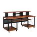Latitude Run® Desk Wood/Metal in Black | 40 H x 72 W x 30 D in | Wayfair AB49A899A1B94D198B0D3DC34F3AA585