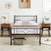Lark Manor™ Alsa Bed Frame & Nightstand 3 Piece Bedroom Set Wood in Brown | 35 H x 39 W x 75 D in | Wayfair C2ABFA722D6E438C8630905353D30E4C