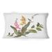 East Urban Home Vintage Bouquet w/ Wildflowers & Herbs III - Traditional Printed Throw Pillow 1 /Polyfill blend | 12 H x 20 W x 5 D in | Wayfair