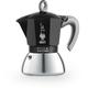 Cafetière Moka induction 4 tasses - italienne - noir et gris - Bialetti