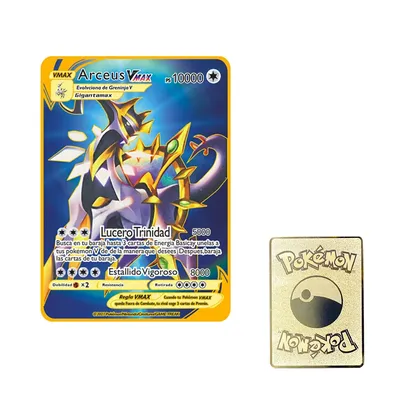 Cartes Pokémon en métal pour enf...