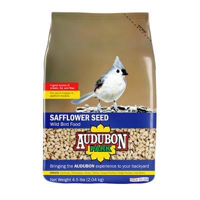 AUDUBON PARK Safflower Seed Wild Bird Food, 4.5 lbs.