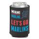 WinCraft Miami Marlins 12oz. Team Slogan Can Cooler
