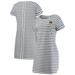 Women's Tommy Bahama White Milwaukee Brewers Jovanna Striped Tri-Blend Dress