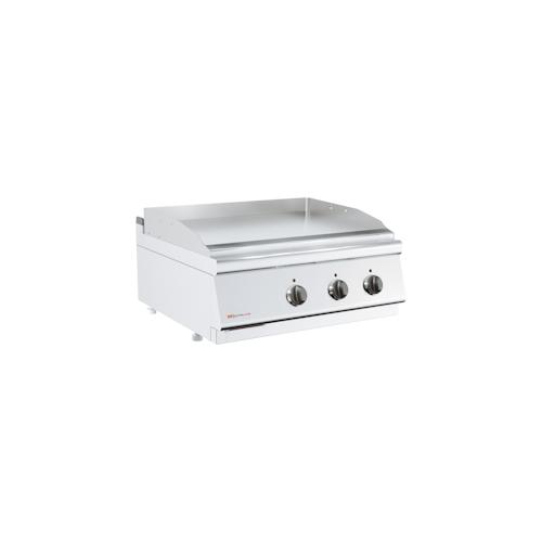 Elektrische Grillplatte Chrom – 7,2 kW