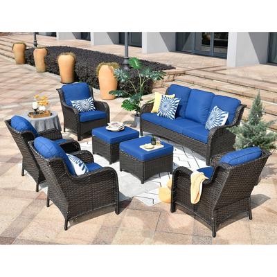 OVIOS 7-piece Patio Conversation Furniture Set