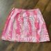 Lilly Pulitzer Skirts | Lilly Pulitzer Women’s Reversible Pink Butterfly And Zebra Wrap Skirt Size 8 | Color: Pink | Size: 8