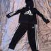 Adidas Matching Sets | Adidas Boys Sweatsuit | Color: Black/White | Size: 5tb