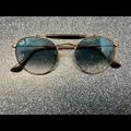 Ray-Ban Accessories | Authentic Outdoorsmen Ray Ban Round Sunglasses | Color: Blue/Gold | Size: Os