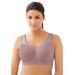 Plus Size Women's Wonderwire® High-Impact Underwire Sport Bra 9066 by Glamorise in Pink Blush (Size 36 H)