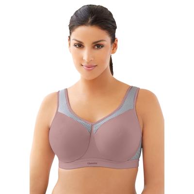 Plus Size Women's Glamorise® Wonderwire® High-Impact Underwire Sport Bra 9066 by Glamorise in Pink Blush (Size 46 B)