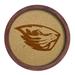 Oregon State Beavers 20.25'' Round Faux Barrel Framed Cork Board