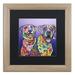 Trademark Fine Art 'Peas in a Pod' Framed Graphic Art on Canvas Canvas, Wood | 0.75 D in | Wayfair ALI2653-W1616MF