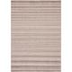 Brown/Yellow 72 x 72 x 0.24 in Indoor Area Rug - Rosecliff Heights Striped Handmade Flatweave Recycled P.E.T Indoor Area Rug Brown/Yellow Polyester | Wayfair
