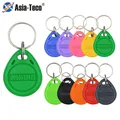 Porte-clés RFID de proximité TK4100 125khz étiquette de carte autocollante porte-clés de porte