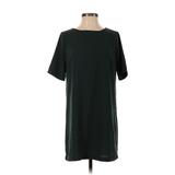 Forever 21 Contemporary Casual Dress - Mini: Green Solid Dresses - Women's Size Small