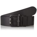 Levi's Herren Textured Roller Buckle Belt Gürtel, Regular Black, 70