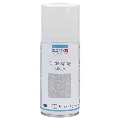 Glitterspray silber, 150 ml Image