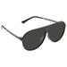 Gucci Accessories | New Gucci Grey Aviator Men's Sunglasses | Color: Gray | Size: 61mm-11mm-145mm