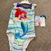 Disney Swim | Disney Little Mermaid One Piece Girls Bathing Suit | Color: Green/Yellow | Size: 2tg
