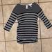 Jessica Simpson Tops | Jessica. Simpson Maternity Shirt Size Small | Color: Black/White | Size: Sm