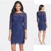Lilly Pulitzer Dresses | Lilly Pulitzer Navy Blue Hera Lace Classy Cocktail Dress Size 2 | Color: Blue | Size: 2