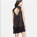 Free People Dresses | Free People Black Angel Lace Dress - Size Xs | Color: Black | Size: Xs